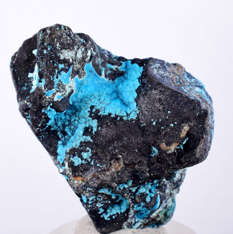 3.7cms CHRYSOCOLLA GRAPE BOTRYOIDAL Crystals Blue Shattuckite Turquoise Ajoite ? Color Stalactite ce895