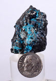 3.5cms CHRYSOCOLLA GRAPE BOTRYOIDAL Crystals Blue Shattuckite Turquoise Ajoite ? Color Stalactite ce897