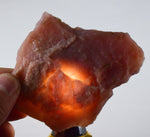 60.8Grams PINK OPAL ROUGH A A Quality Jewelry Pendant Peru Coral Color P226