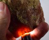 187 Grams PINK OPAL ROUGH A A Quality Jewelry Pendant Peru Coral Color P228