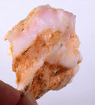 63.8 Grams PINK OPAL ROUGH A A Quality Jewelry Pendant Peru Coral Color P230