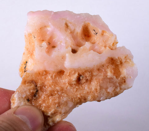 63.8 Grams PINK OPAL ROUGH A A Quality Jewelry Pendant Peru Coral Color P230