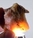 45 Grams PINK OPAL ROUGH A A Quality Jewelry Pendant Peru Coral Color P231