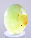 9.6grams BLUE OPAL CABOCHON Pendant Wire Wrap Caribean Turquoise Color Peru B938