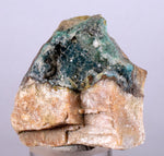 4.1cms DRUZY CHRYSOCOLLA QUARTZ Lily Mine Peru  Malachite Stalactite Suiseki Mineral Specimen DE218