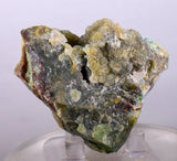 5.5cms DRUZY CHRYSOCOLLA QUARTZ Lily Mine Peru  Malachite Stalactite Suiseki Mineral Specimen DE222