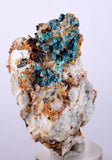 5.2cms CHRYSOCOLLA MALACHITE SELENITE Crystals Peru Quartz Calcite Barite ? Brochantite ? Ajoite ? Rosasite ? Mineral Specimen  Peru C907