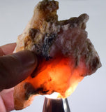 88.9Grams PINK OPAL ROUGH A A Quality Jewelry Pendant Peru Coral Color P225
