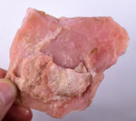 60.8Grams PINK OPAL ROUGH A A Quality Jewelry Pendant Peru Coral Color P226