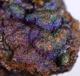 5.7cms GOETHITE BOTRYOIDAL IRIDESCENT Crystals Peru Iron New Find Mineral Specimen Z03