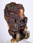 5.7cms GOETHITE BOTRYOIDAL IRIDESCENT Crystals Peru Iron New Find Mineral Specimen Z03
