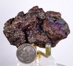 5.7cms GOETHITE BOTRYOIDAL IRIDESCENT Crystals Peru Iron New Find Mineral Specimen Z03