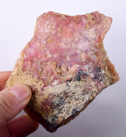 187 Grams PINK OPAL ROUGH A A Quality Jewelry Pendant Peru Coral Color P228