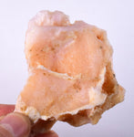 63.8 Grams PINK OPAL ROUGH A A Quality Jewelry Pendant Peru Coral Color P230