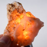 63.8 Grams PINK OPAL ROUGH A A Quality Jewelry Pendant Peru Coral Color P230