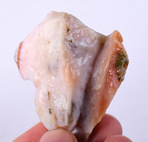 45 Grams PINK OPAL ROUGH A A Quality Jewelry Pendant Peru Coral Color P231
