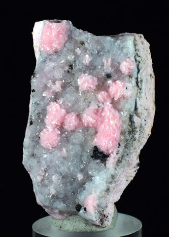 4.6cms RHODOCHROSITE PYRITE Quartz Peru Pink Red Botryoidal Crystals  Natural Sculpture Mineral Specimen R450