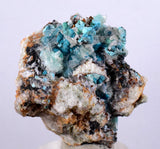 3.7cms CHRYSOCOLLA MALACHITE SELENITE Crystals Peru Quartz Calcite Barite ? Brochantite ? Ajoite ? Rosasite ? Mineral Specimen  Peru C912