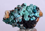 3.2cms CHRYSOCOLLA MALACHITE SELENITE Crystals Peru Quartz Calcite Barite ? Brochantite ? Ajoite ? Rosasite ? Mineral Specimen  Peru C915