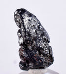 2.3cms ACANTHITE SILVER CRYSTAL Floater Peru Rare Red Crystals Unknown Fluorite Geode Uchuchaccua Mine Mineral Specimen H281