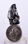 2.3cms ACANTHITE SILVER CRYSTAL Floater Peru Rare Red Crystals Unknown Fluorite Geode Uchuchaccua Mine Mineral Specimen H281