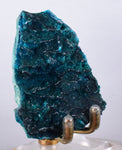 6cms BLUE MALACHITE BOTRYOIDAL Peru Crystals Grape Spheres Shiny Sparkling Translucent New Find Stalactite Others Minerals Specimensn U461