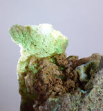 8.2cms DRUZY CHRYSOCOLLA STALACTITE Shiny Crystals Gem Silica Peru Quartz Mineral Specimen D217