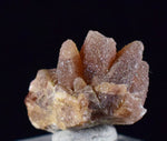 1.3 cms GEM RHODOCHROSITE CRYSTALS Uchuchaccua Mine Old Stock Collector Peru Mineral Specimen RE447
