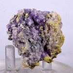 4cms COQUIMBITE ALUNOGEN CRYSTAL Romerite Copiatite Chalcantite Mineral Specimen U469