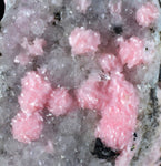 4.6cms RHODOCHROSITE PYRITE Quartz Peru Pink Red Botryoidal Crystals  Natural Sculpture Mineral Specimen R450