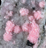 4.6cms RHODOCHROSITE PYRITE Quartz Peru Pink Red Botryoidal Crystals  Natural Sculpture Mineral Specimen R450
