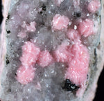 4.6cms RHODOCHROSITE PYRITE Quartz Peru Pink Red Botryoidal Crystals  Natural Sculpture Mineral Specimen R450