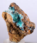 4.4cms CHRYSOCOLLA MALACHITE SELENITE Crystals Peru Quartz Calcite Barite ? Brochantite ? Ajoite ? Rosasite ? Mineral Specimen  Peru C911