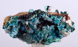 3.2cms CHRYSOCOLLA MALACHITE SELENITE Crystals Peru Quartz Calcite Barite ? Brochantite ? Ajoite ? Rosasite ? Mineral Specimen  Peru C915
