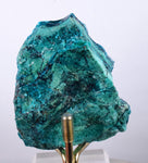 6cms BLUE MALACHITE BOTRYOIDAL Peru Crystals Grape Spheres Shiny Sparkling Translucent New Find Stalactite Others Minerals Specimensn U461