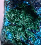 4.8cms CHRYSOCOLLA GRAPE BOTRYOIDAL Crystals Blue Shattuckite Turquoise Ajoite ? Color Stalactite ce918