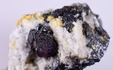 3.9cms PROUSTITE RUBY SILVER Crystals Uchucchacua Mine Peru Mineral Specimen H282