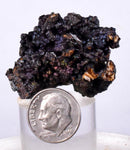 3.9cms GOETHITE BOTRYOIDAL IRIDESCENT Crystals Peru Iron New Find Mineral Specimen Z05