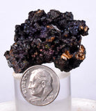 3.9cms GOETHITE BOTRYOIDAL IRIDESCENT Crystals Peru Iron New Find Mineral Specimen Z05