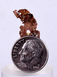 Lot 11 NATIVE COPPER PERU Crystal Iron New Find Some Fine Iridescent Wire Cluster Mineral Specimen I193