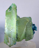8.5cms QUARTZ CHRYSOCOLLA TENTADORA Mine Peru Grape Botryoidal Stalactite Crystals Rare Ajoite (?) Heterogenite (?) Mineral Specimen ce931