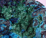 4.8cms CHRYSOCOLLA GRAPE BOTRYOIDAL Crystals Blue Shattuckite Turquoise Ajoite ? Color Stalactite ce918
