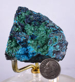 4.8cms CHRYSOCOLLA GRAPE BOTRYOIDAL Crystals Blue Shattuckite Turquoise Ajoite ? Color Stalactite ce918