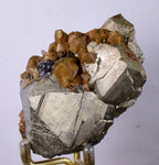 7.5cms PYRITE SIDERITE PERU Shiny Crystals Quartz Sphalerite Mineral Specimen Peru Collector M206