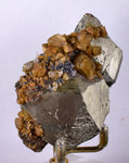 7.5cms PYRITE SIDERITE PERU Shiny Crystals Quartz Sphalerite Mineral Specimen Peru Collector M206