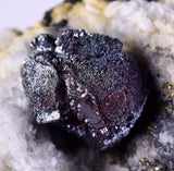 3.9cms PROUSTITE RUBY SILVER Crystals Uchucchacua Mine Peru Mineral Specimen H282