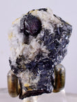 3.9cms PROUSTITE RUBY SILVER Crystals Uchucchacua Mine Peru Mineral Specimen H282