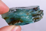 24.1 grs BLUE OPAL ROUGH Peru Rough Scenic Quality Translucent Jewelry O686