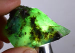 24.1 grs BLUE OPAL ROUGH Peru Rough Scenic Quality Translucent Jewelry O686