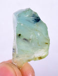 5.9grs BLUE OPAL ROUGH Peru Rough Scenic Quality Translucent Jewelry O690